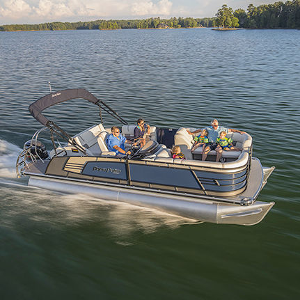 Pontoon boat fuoribordo - AP 235 EL - Aqua Patio - max. 12 persone