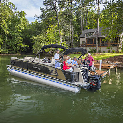 Pontoon boat fuoribordo - AP 259 CBD - Aqua Patio - max. 15 persone