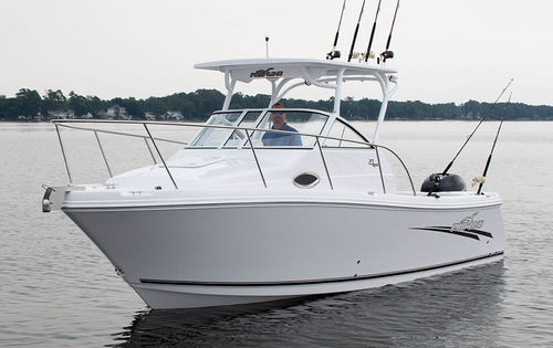Cabin-cruiser fuoribordo - 23 EXPRESS - Pro Line Boats - hard-top / da pesca sportiva / con T-top
