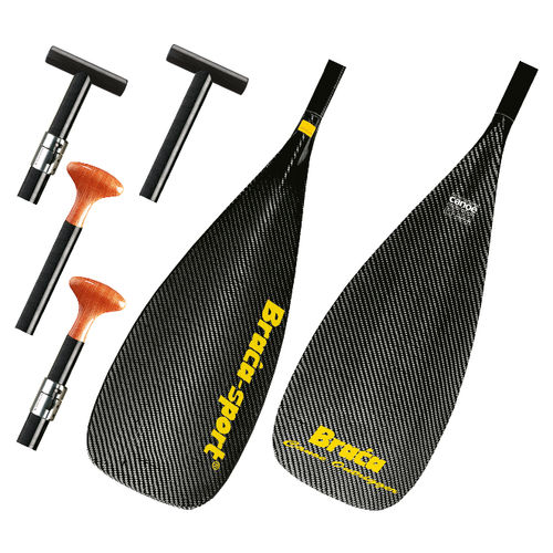 Pagaia per canoa - Outrigger - Braca-sport - da regata / simmetrica / singola