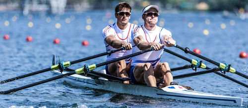 Barca da canottaggio da regata - F24 - Filippi - doppio di coppia