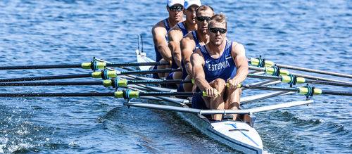 Barca da canottaggio da regata - F20 - Filippi - quattro di coppia