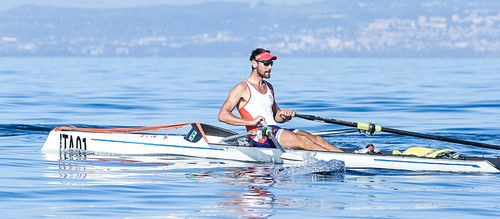 Barca da canottaggio da regata - F80 - Filippi - skiff