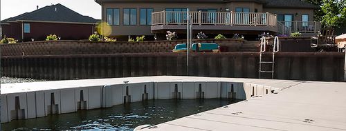 Pontile galleggiante - UPK201 series - CONNECT-A-DOCK - modulare / di ormeggio / per marina