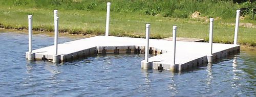 Pontile galleggiante - UPK101 series - CONNECT-A-DOCK - modulare / di ormeggio / per marina