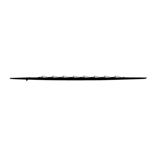 Barca da canottaggio da regata - HAMMERHEAD 8+ - Hudson - otto di punta / con timoniere
