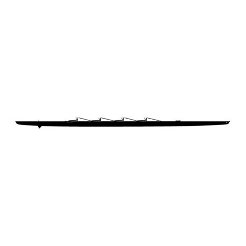 Barca da canottaggio da regata - HAMMERHEAD 4+  - Hudson - quattro di punta / con timoniere