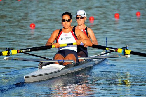 Barca da canottaggio da regata - MOULD 213 - Sykes - due di punta / senza timoniere