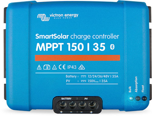 Controller di carica per batteria - MPPT 150/35 - Victron Energy - per pannello solare / di barca