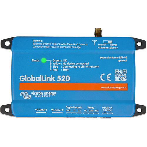 Sistema di monitoraggio per barca - GlobalLink 520 - Victron Energy - multifunzione / allarme / controllato a distanza