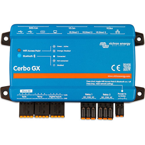 Sistema di monitoraggio per barca - Cerbo GX - Victron Energy - multifunzione