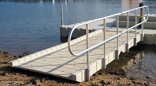 Passerella per pontile - 404010EZ  - EZ Dock - per canoa-kayak / in polietilene / con corrimano