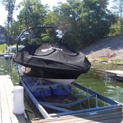 Ascensore per barche - FRONT MOUNT™ - HydroHoist - galleggiante