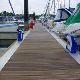 Colonnina di distribuzione elettrica - MH6 / MH9 - Walcon Marine - con illuminazione incorporata / per pontile