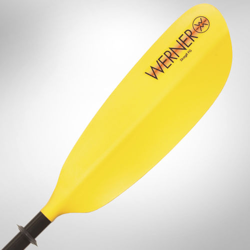 Pagaia per kayak - SKAGIT FG - Werner Paddles - da turismo / da escursione / asimmetrica