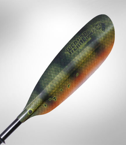 Pagaia per kayak - CAMANO: HOOKED  - Werner Paddles - da pesca / asimmetrica / doppia