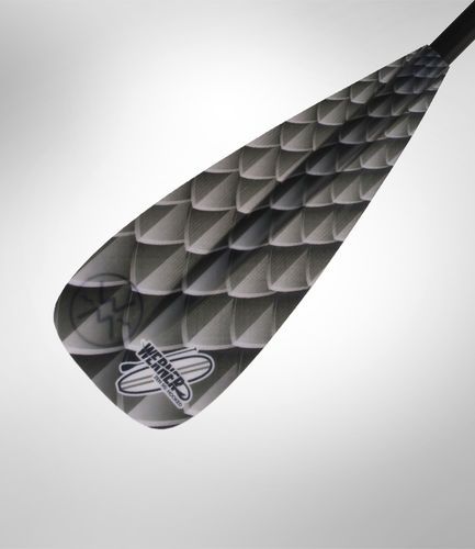Pagaia per stand-up paddle-board - ZEN 95: HOOKED - Werner Paddles - da pesca / simmetrica / singola