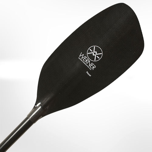 Pagaia per kayak - PLAYER CARBON - Werner Paddles - da torrente / asimmetrica / doppia