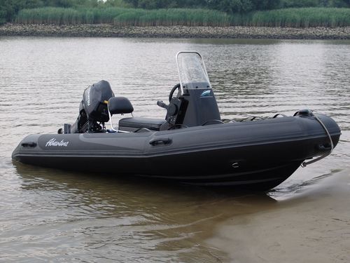 Gommone fuoribordo - Vesta V-380 - Adventure Inflatable boats - semirigido / con console centrale / open