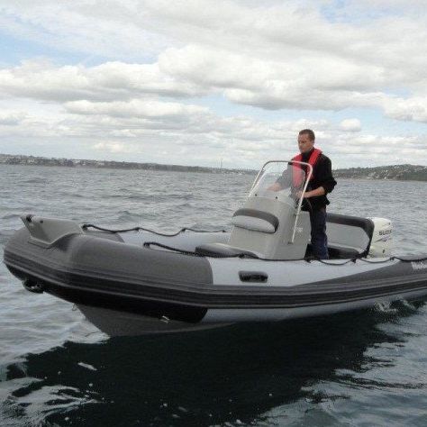 Gommone fuoribordo - Vesta V-500 - Adventure Inflatable boats - semirigido / open / con console laterale