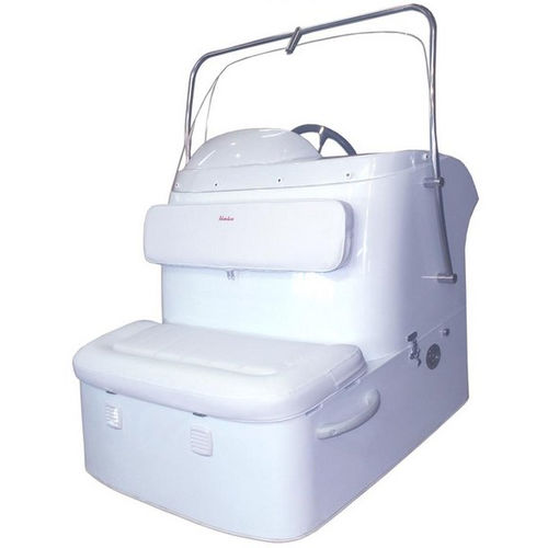 Consolle di pilotaggio centralizzato - Adventure Inflatable boats - con schienale / con sedile anteriore / 2 posti