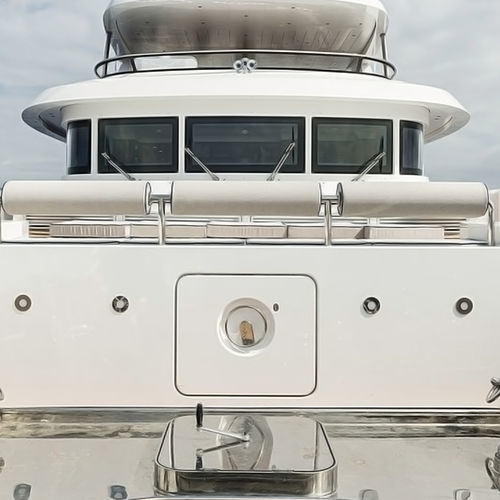 Porta per yacht - T series - Allufer tempesta - a tenuta stagna / in acciaio inossidabile