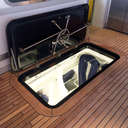 Passauomo per yacht - Allufer tempesta - quadrato / rettangolare / a filo coperta