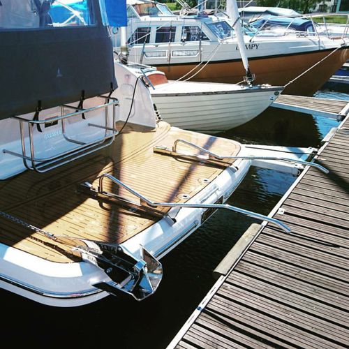 Gruetta per yacht - DD2 - Anchorlift - per tender / manuale / in acciaio inossidabile