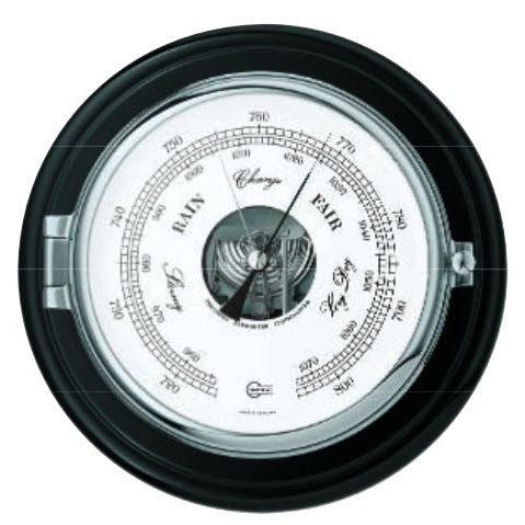 Barometro analogico - 1585CR - Barigo - in cromo / bianco