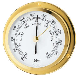 Barometro analogico - 1185MS - Barigo - bianco