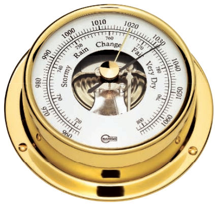 Barometro analogico - 1710MS - Barigo - bianco