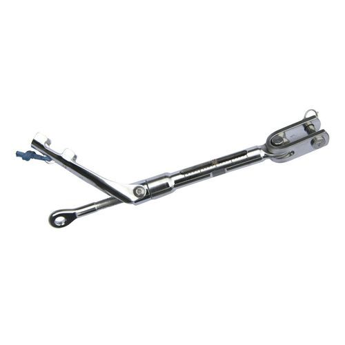 Arridatoio a cassa aperta - QRT19 series - Blue wave rigging hardware - con forcella articolata / crimpabile / per sartiame in tondino