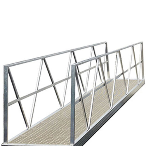 Passerella per pontile - CANDOCK - manuale / in alluminio / con corrimano