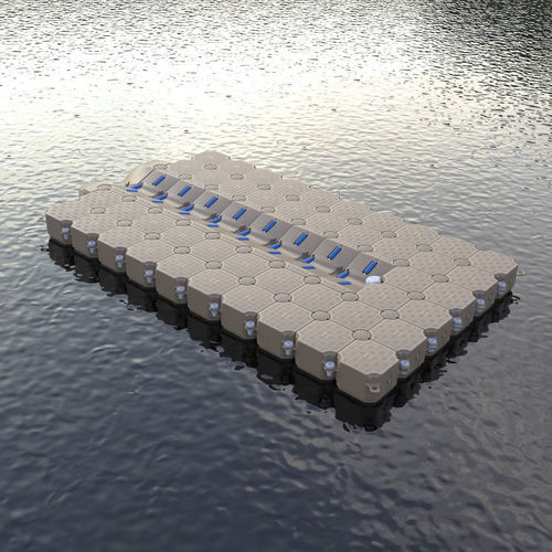 Pontile galleggiante - 18 ft - CANDOCK - modulare / per ormeggio a secco / per marina
