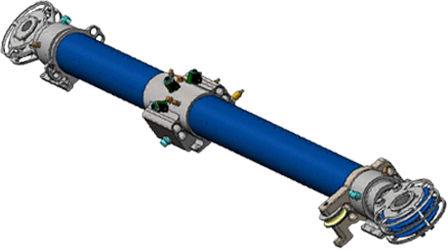Sistema idraulico per albero basculante - SMART MAGIC DOUBLE - Cariboni - per barca a vela / su misura