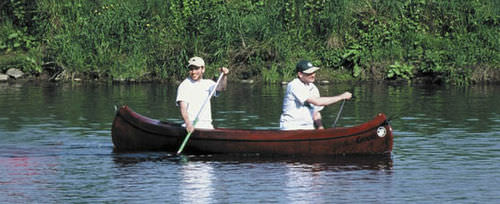 Canoa canadese - CANOKI 400 - Gatz Kanus - 2 posti / rossa / verde