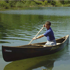Canoa canadese - 500 - Gatz Kanus - 4 posti / per adulto / nera