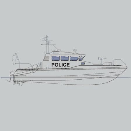 Patrol boat - RPB 15 - Raidco Marine - entrobordo / in alluminio