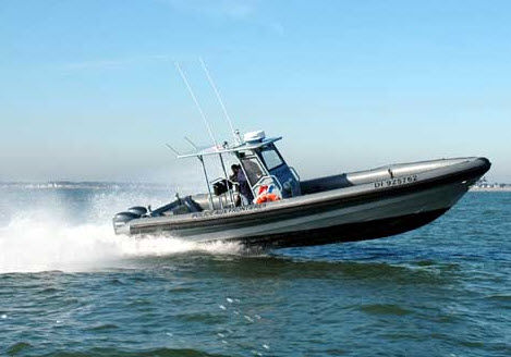 Barca professionale barca da lavoro - 11.00 HARDTOP OB - Raidco Marine - fuoribordo / in alluminio / gommone semirigido