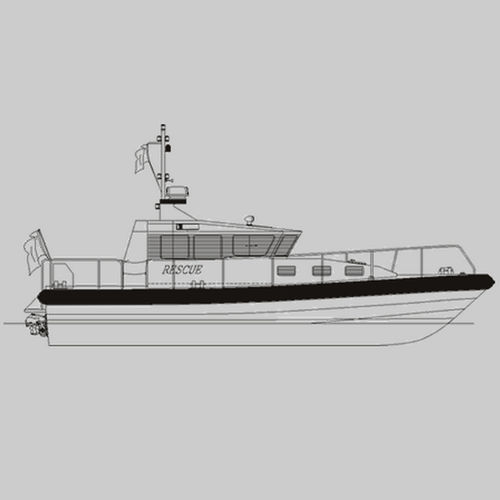 Barca professionale barca di salvataggio - SAR 15 - Raidco Marine - entrobordo / in alluminio