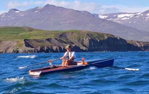 Barca da canottaggio da regata - Co1x Coastal - Baumgarten Bootsbau - da turismo / skiff / senza timoniere