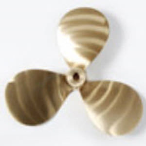 Elica per barca - TURBINE - Clements Engineering Ltd - a passo fisso / albero dell'elica / 3 pale