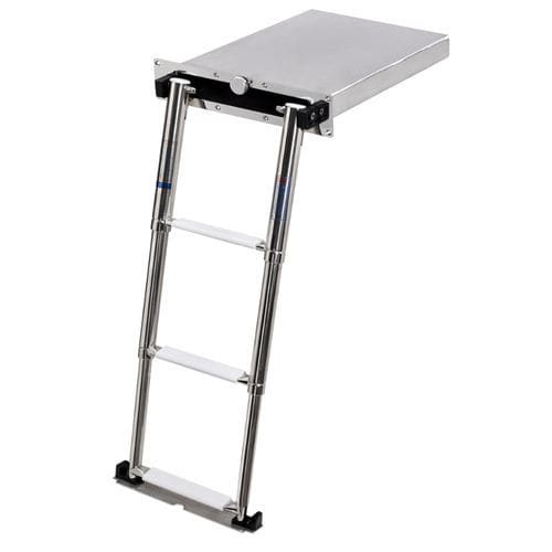 Scaletta per barca - 1002-003ecc - DOUGLAS MARINE - a scomparsa / telescopica / da bagno
