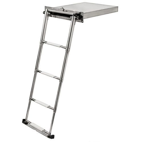 Scaletta per barca - 1002-004P - DOUGLAS MARINE - a scomparsa / telescopica / da bagno