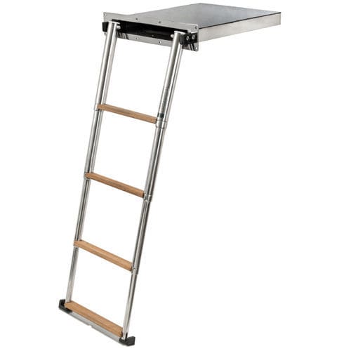 Scaletta per barca - 1002-004LM - DOUGLAS MARINE - a scomparsa / telescopica / da bagno