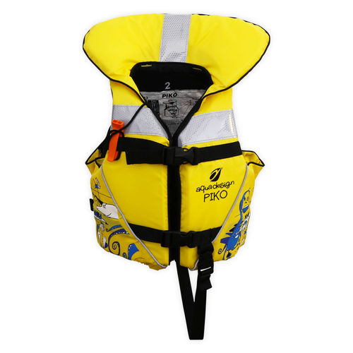 Aiuto al galleggiamento per sport nautici - PIKO - AQUADESIGN - da bambino / in schiuma / giallo