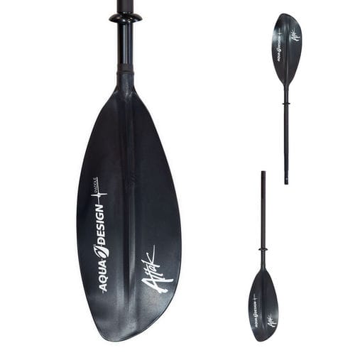Pagaia per kayak - ATTAK 2 - AQUADESIGN - da turismo / asimmetrica / doppia