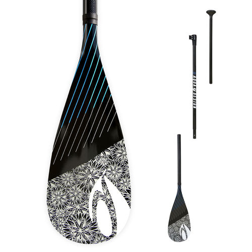 Pagaia per stand-up paddle-board - AURA 3 - AQUADESIGN - da turismo / simmetrica / singola