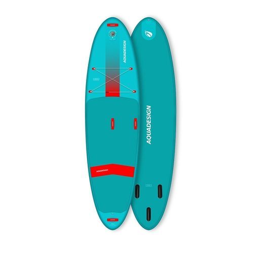 SUP gonfiabile - IOTA - AQUADESIGN - allround / per principiante / per livello intermedio