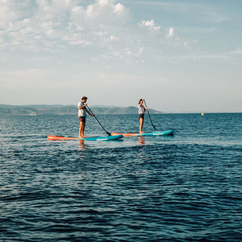 SUP gonfiabile - TEMPO  - AQUADESIGN - allround / per principiante / per livello intermedio
